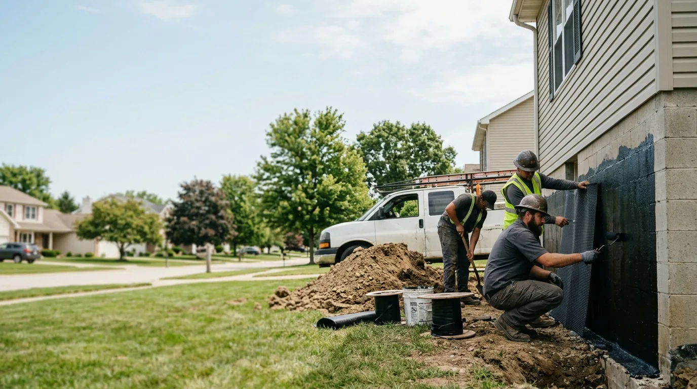 Basement Waterproofing in Webster, IN near me